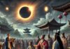 ¡El cielo se oscurece y la historia se ilumina! eclipse solar total ha oscurecido el cielo en pleno día